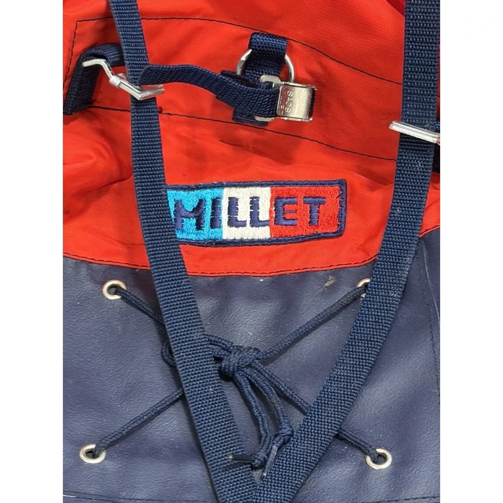 Millet Alpine Mountaineering Backpack Rene Desmaison La Sherpa France Vintage